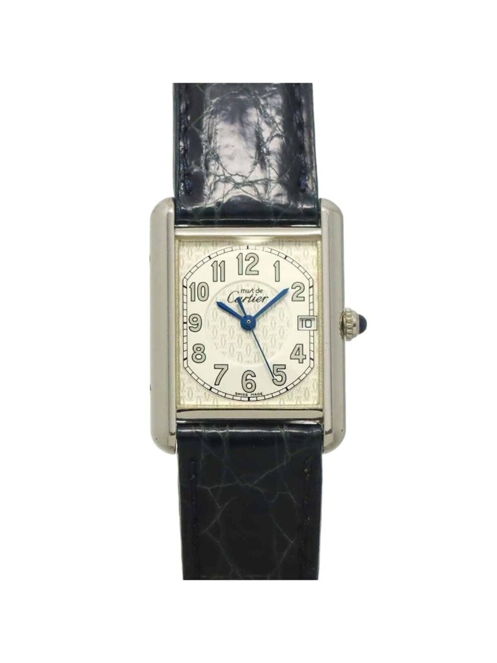 Cartier Must Tank Vermeil XL Watch White Quartz